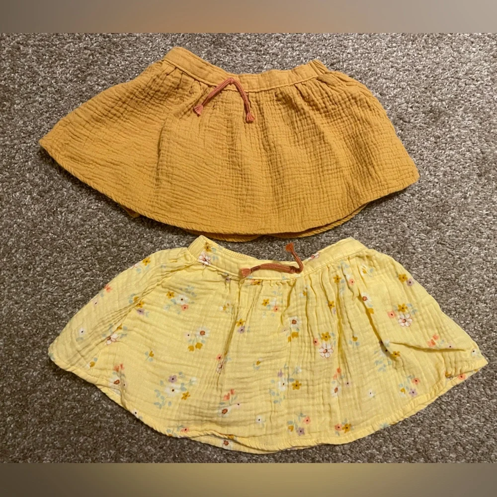3 piece toddler mix and match skirt and tank set (2T)